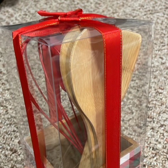 6 piece tool set with wooden crock - Picture 4 of 4